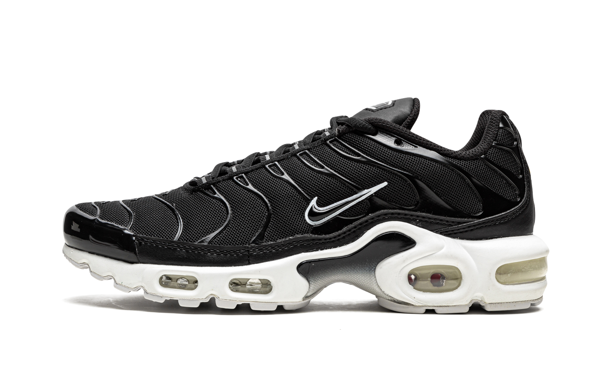 AIR MAX PLUS MNS WMNS "Black / White"
