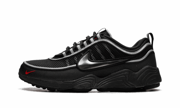 Air Zoom Spiridon "Black / Metallic Silver"