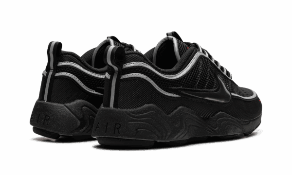 Air Zoom Spiridon "Black / Metallic Silver" - Image 3