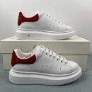 Alexander McQueen White and Red Trainers