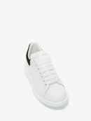 Alexander McQueen Women's Oversized Sneaker in White/black