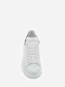 Alexander McQueen Women's Oversized Sneaker in White/black
