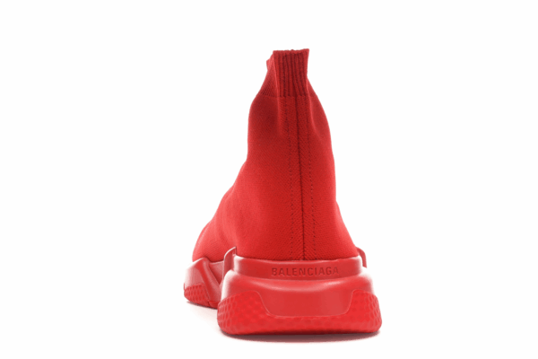 Balenciaga Speed Trainer Red Shoes (M) - Image 2