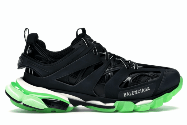 Balenciaga Track Black Glow-In-The-Dark Shoes (M)