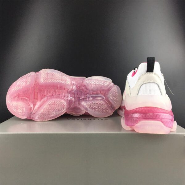 Balenciaga Triple S 3.0 White/Pink-Sole Ice - Image 2