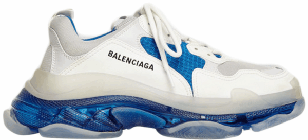 Balenciaga Triple S Clear Sole Blue (W) Shoes
