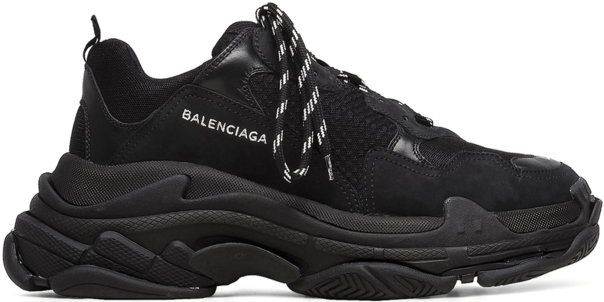 Balenciaga Triple S Triple Black Men's Size 7 - 12 US