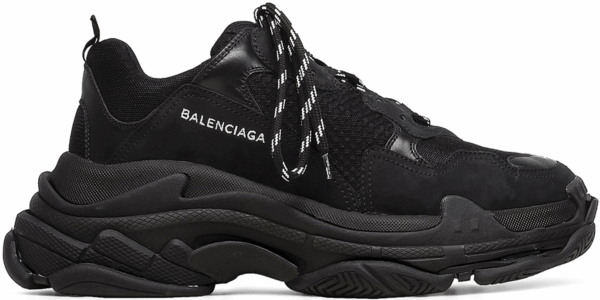 Balenciaga Triple S Triple Black Men's Size 7 - 12 US