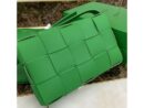 Bottega Veneta Cassette Crossbody Grass