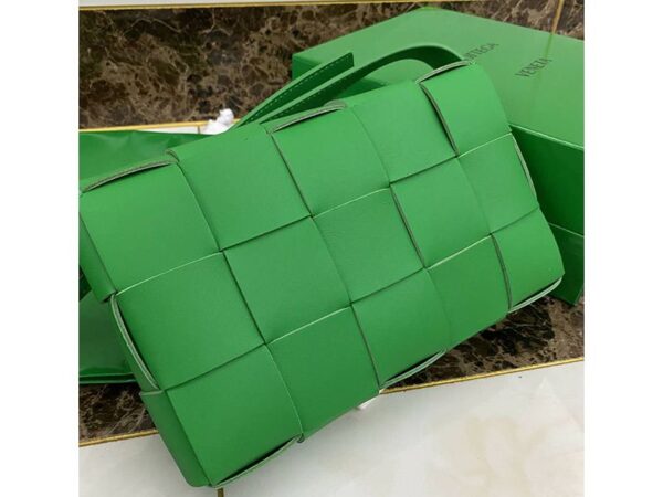 Bottega Veneta Cassette Crossbody Grass - Image 2