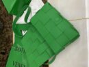 Bottega Veneta Cassette Crossbody Grass