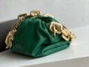 Bottega Veneta The Chain Pouch Nappa Leather Green