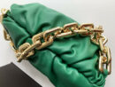 Bottega Veneta The Chain Pouch Nappa Leather Green