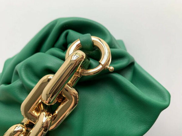 Bottega Veneta The Chain Pouch Nappa Leather Green - Image 8