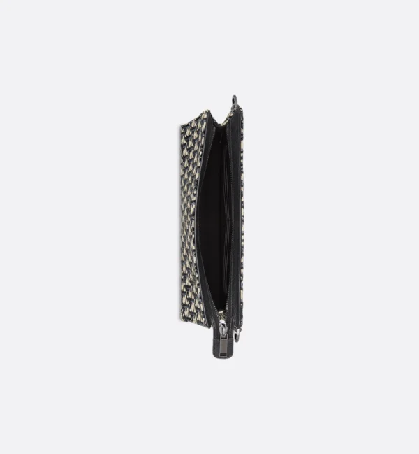 Christian Dior A5 Triangle Pouch Beige and Black - Image 4
