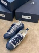Christian Dior B23 Oblique SneakersLow-Top Sneaker Spring /Summer Collection Navy Blue