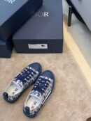 Christian Dior B23 Oblique SneakersLow-Top Sneaker Spring /Summer Collection Navy Blue