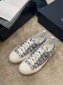 Christian Dior B23 Oblique SneakersLow-Top Sneaker Spring/Summer Collection White/Navy Blue