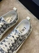 Christian Dior B23 Oblique SneakersLow-Top Sneaker Spring/Summer Collection White/Navy Blue