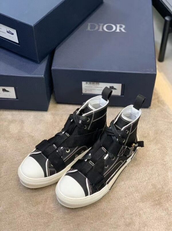 Christian Dior B23 x Alyx Studio SneakersHigh-Top Sneaker Spring/Summer Collection Black Jean - Image 3