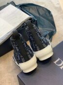 Christian Dior Crystal B23 Oblique SneakersHigh-Top Sneaker Spring/Summer Collection Black