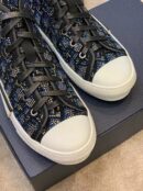 Christian Dior Crystal B23 Oblique SneakersHigh-Top Sneaker Spring/Summer Collection Black