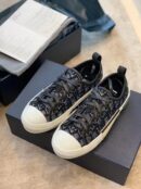 Christian Dior Crystal B23 Oblique SneakersLow-Top Sneaker Spring/Summer Collection Black