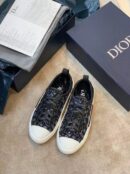 Christian Dior Crystal B23 Oblique SneakersLow-Top Sneaker Spring/Summer Collection Black