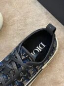 Christian Dior Crystal B23 Oblique SneakersLow-Top Sneaker Spring/Summer Collection Black