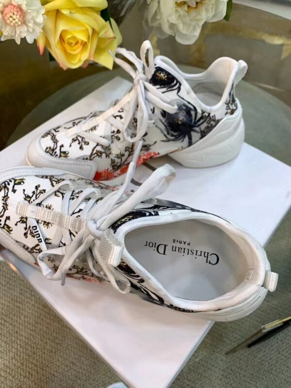 Christian Dior D-Connect Neoprene SneakersSpring /Summer Collection Multi /White - Image 8