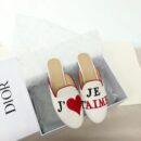 Christian Dior DiorAmour Mules Chinese Valentine Edition Spring /Summer 2019 Collection, White