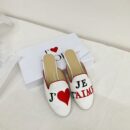 Christian Dior DiorAmour Mules Chinese Valentine Edition Spring /Summer 2019 Collection, White