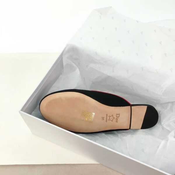 Christian Dior DiorAmour Mules Chinese Valentine Edition Spring /Summer Collection, Black - Image 4
