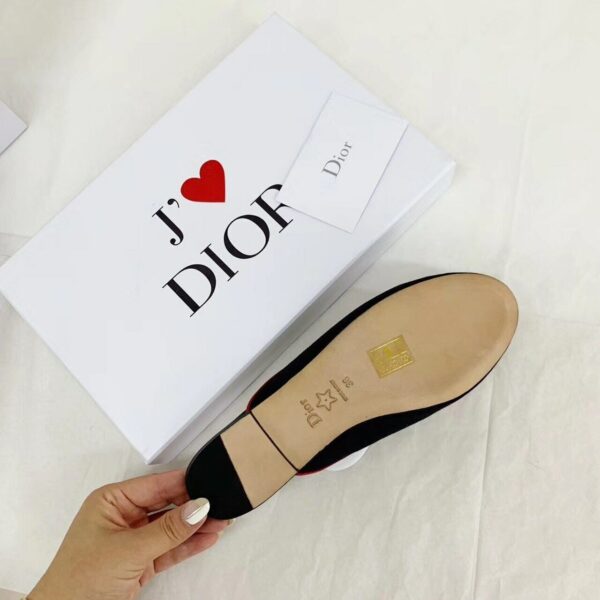 Christian Dior DiorAmour Mules Chinese Valentine Edition Spring /Summer Collection, Black - Image 8
