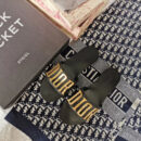 Christian Dior Diorevolution Logo SlippersSpring/Summer Collection Black