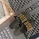 Christian Dior Diorevolution Logo SlippersSpring/Summer Collection Black