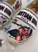 Christian Dior Floral EspadrillesSpring /Summer Collection Multicolor