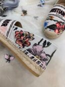 Christian Dior Floral EspadrillesSpring /Summer Collection Multicolor