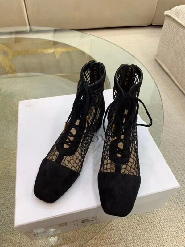 Christian Dior Naughtily-D Ankle BootsSpring /Summer 2020 Collection, Black - Image 4