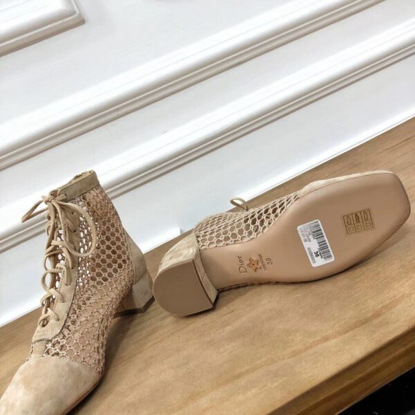 Christian Dior Naughtily-D Ankle BootsSpring /Summer 2020 Collection, Sand - Image 9