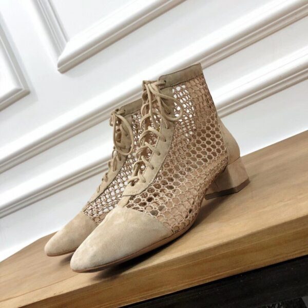 Christian Dior Naughtily-D Ankle BootsSpring /Summer 2020 Collection, Sand - Image 6