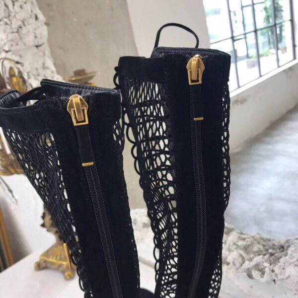 Christian Dior Naughtily-D Knee High BootsSpring /Summer 2019 Collection, Black - Image 8