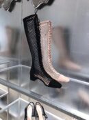 Christian Dior Naughtily-D Knee High BootsSpring /Summer 2019 Collection, Black