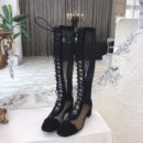 Christian Dior Naughtily-D Knee High BootsSpring /Summer 2019 Collection, Black