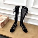 Christian Dior Naughtily-D Knee High BootsSpring /Summer 2020 Collection, Black
