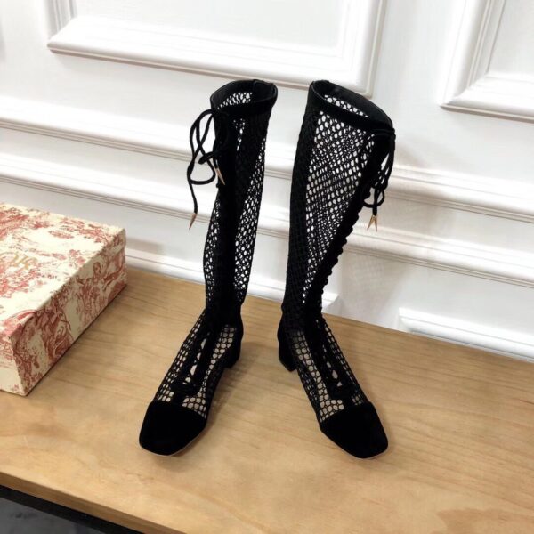 Christian Dior Naughtily-D Knee High BootsSpring /Summer 2020 Collection, Black