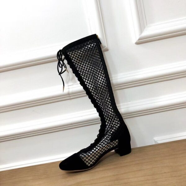 Christian Dior Naughtily-D Knee High BootsSpring /Summer 2020 Collection, Black - Image 3