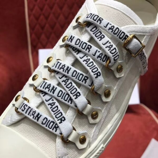 Christian Dior Walk'n'Dior Sneakers CanvasSpring /Summer Collection White - Image 9
