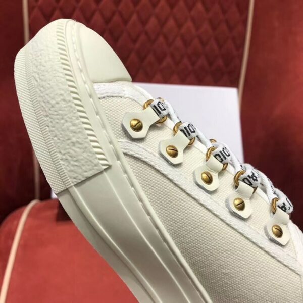 Christian Dior Walk'n'Dior Sneakers CanvasSpring /Summer Collection White - Image 5