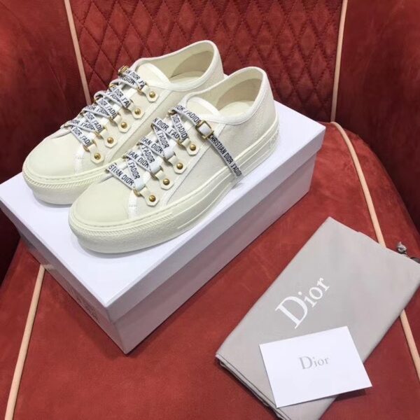 Christian Dior Walk'n'Dior Sneakers CanvasSpring /Summer Collection White